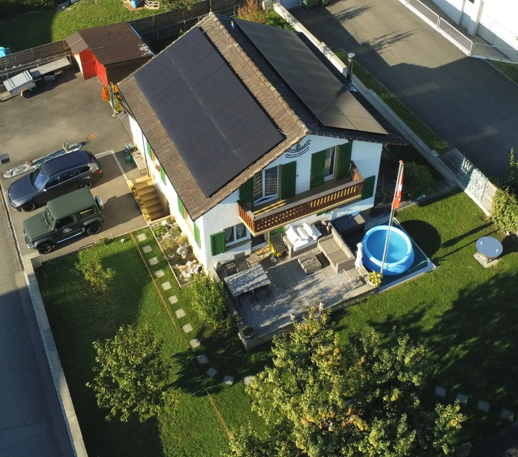 Batteriespeicher im Technikraum